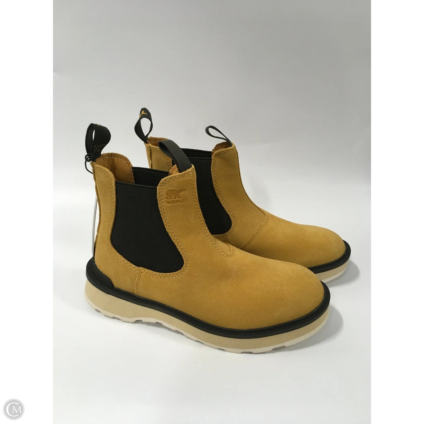 Boots Ankle Flats By Sorel In Tan, Size: 7.5