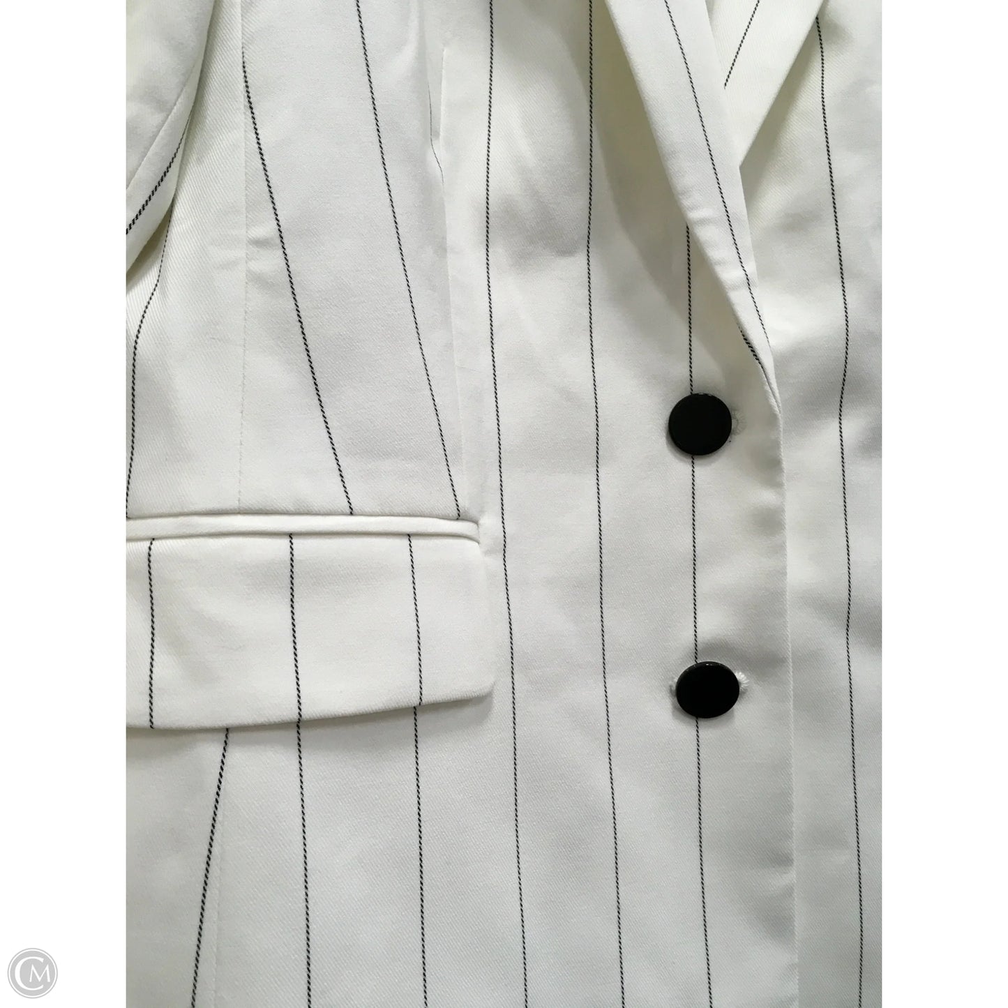 Blazer By Karl Lagerfeld In White, Size: S