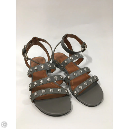 Sandals Designer By Coach In Grey, Size: 6