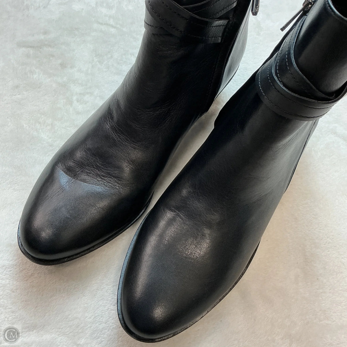 Boots Ankle Flats By Sam Edelman In Black, Size: 8.5