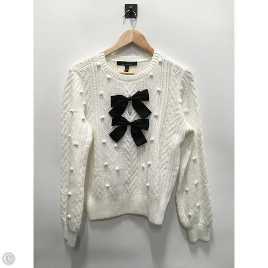 Sweater By White House Black Market In White, Size: S