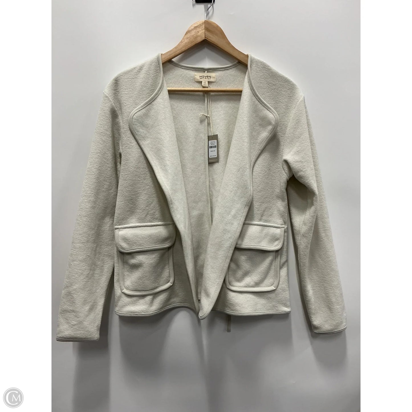 Sweater Cardigan By Haven In Grey, Size: Xxs