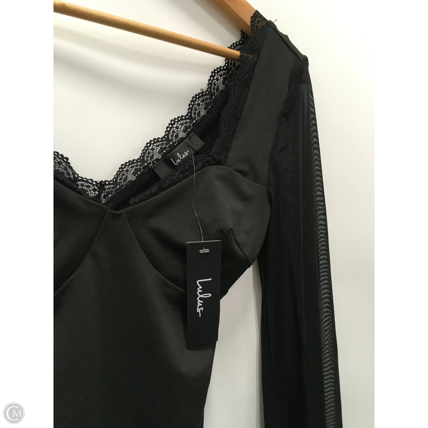 Bodysuit By Lulus In Black, Size: Xs