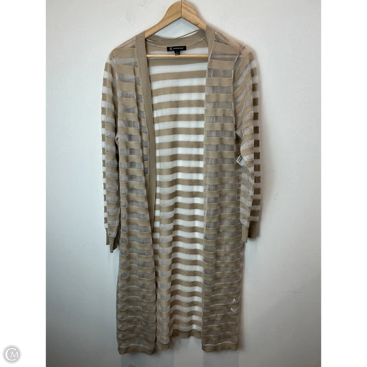 Cardigan By Inc In Striped Pattern, Size: Xl