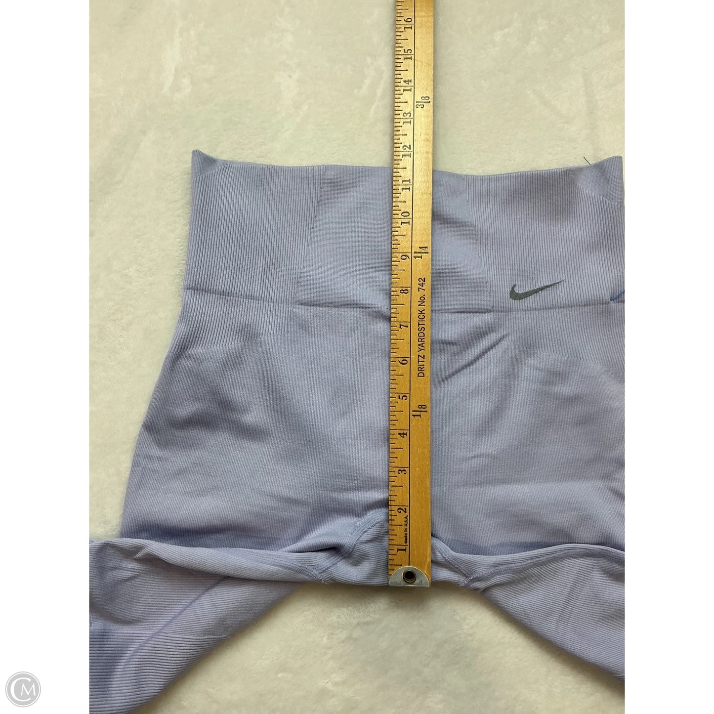 Athletic Leggings By Nike In Purple, Size: M
