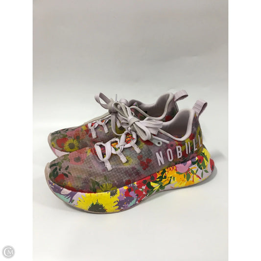 Shoes Athletic By Nobull In Floral Print, Size: 6