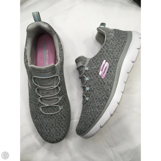 Shoes Sneakers By Skechers In Grey, Size: 8.5