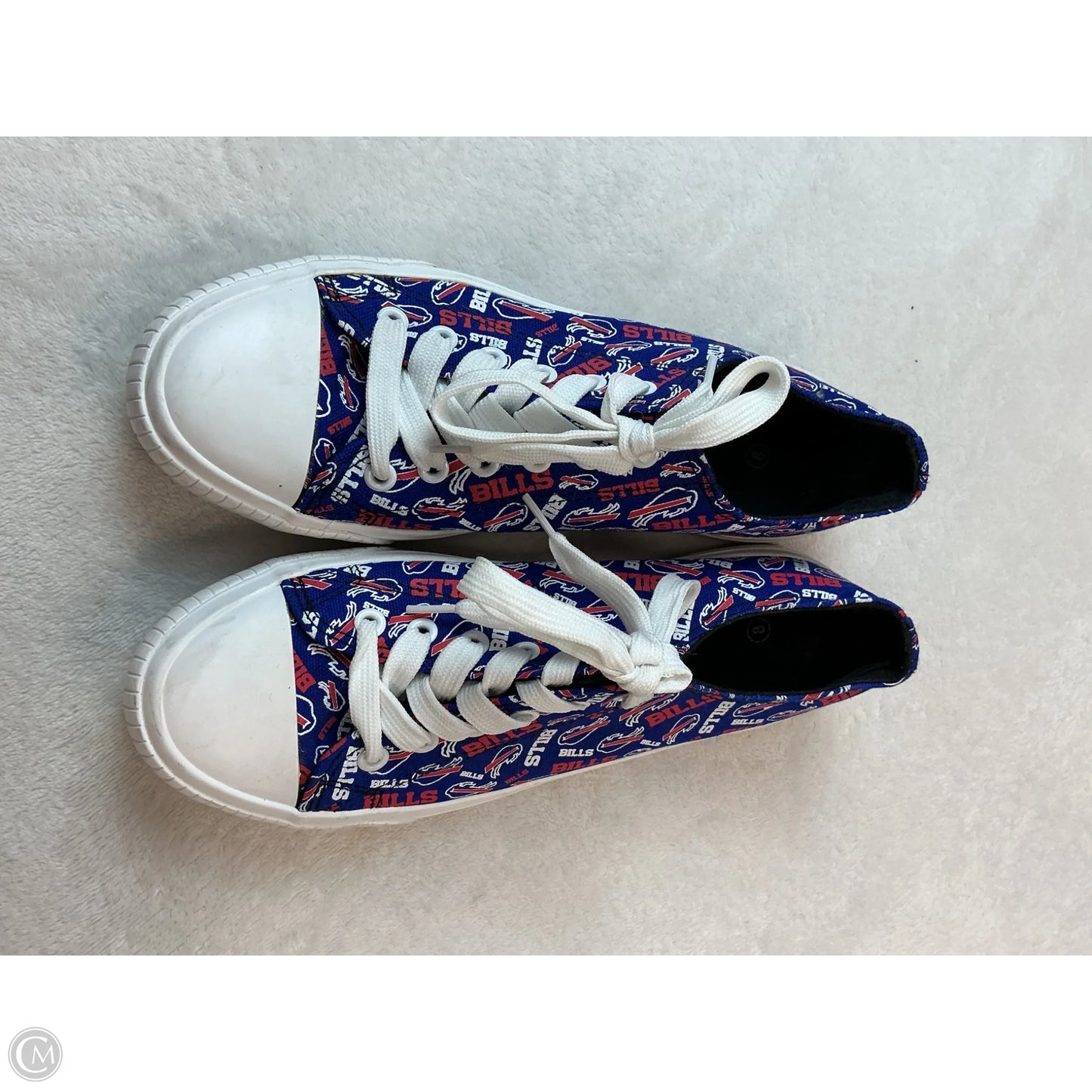 Shoes Sneakers By Clothes Mentor In Blue Red & White, Size: 8