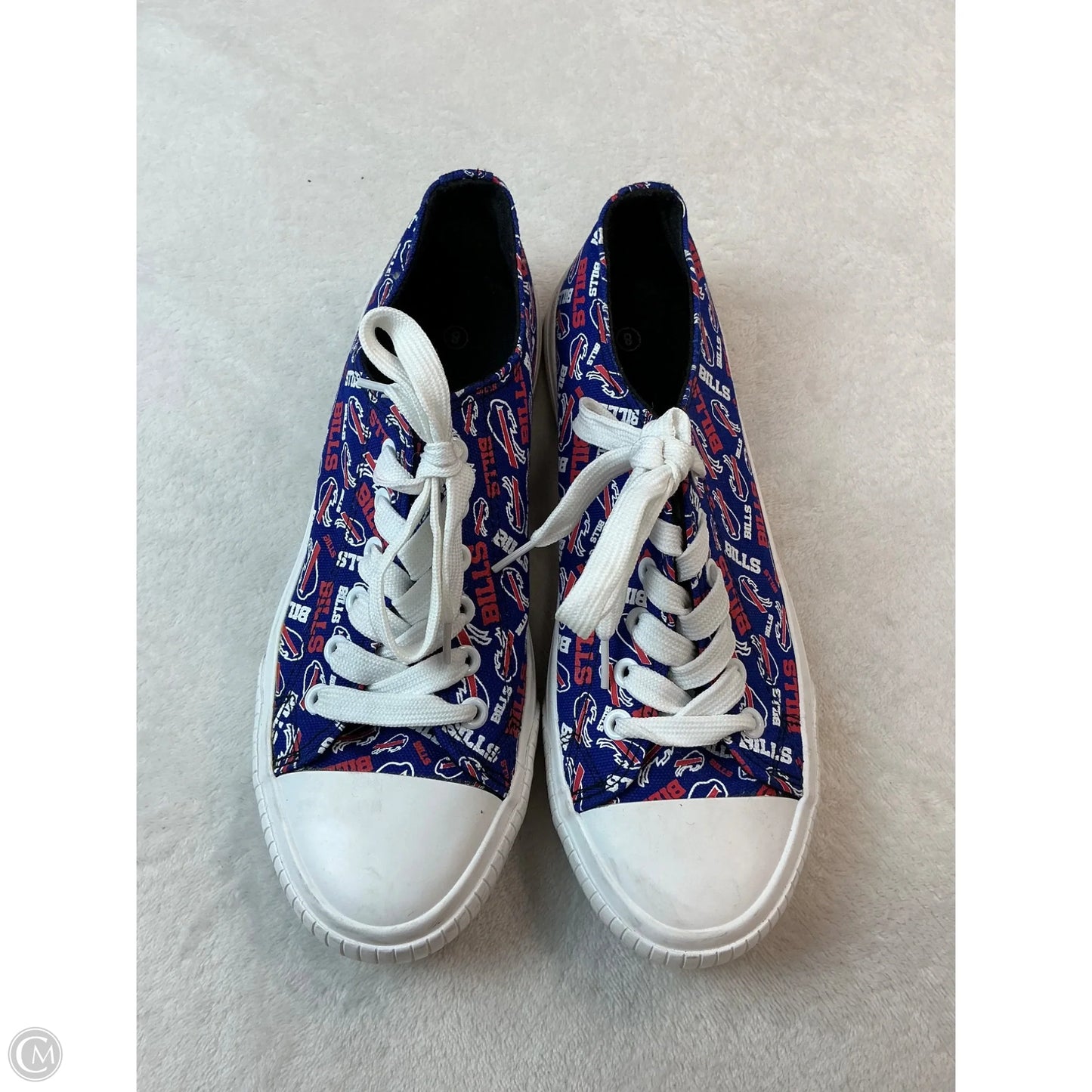 Shoes Sneakers By Clothes Mentor In Blue Red & White, Size: 8