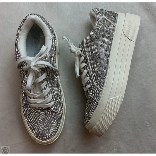 Shoes Sneakers By Jessica Simpson In Silver, Size: 6.5