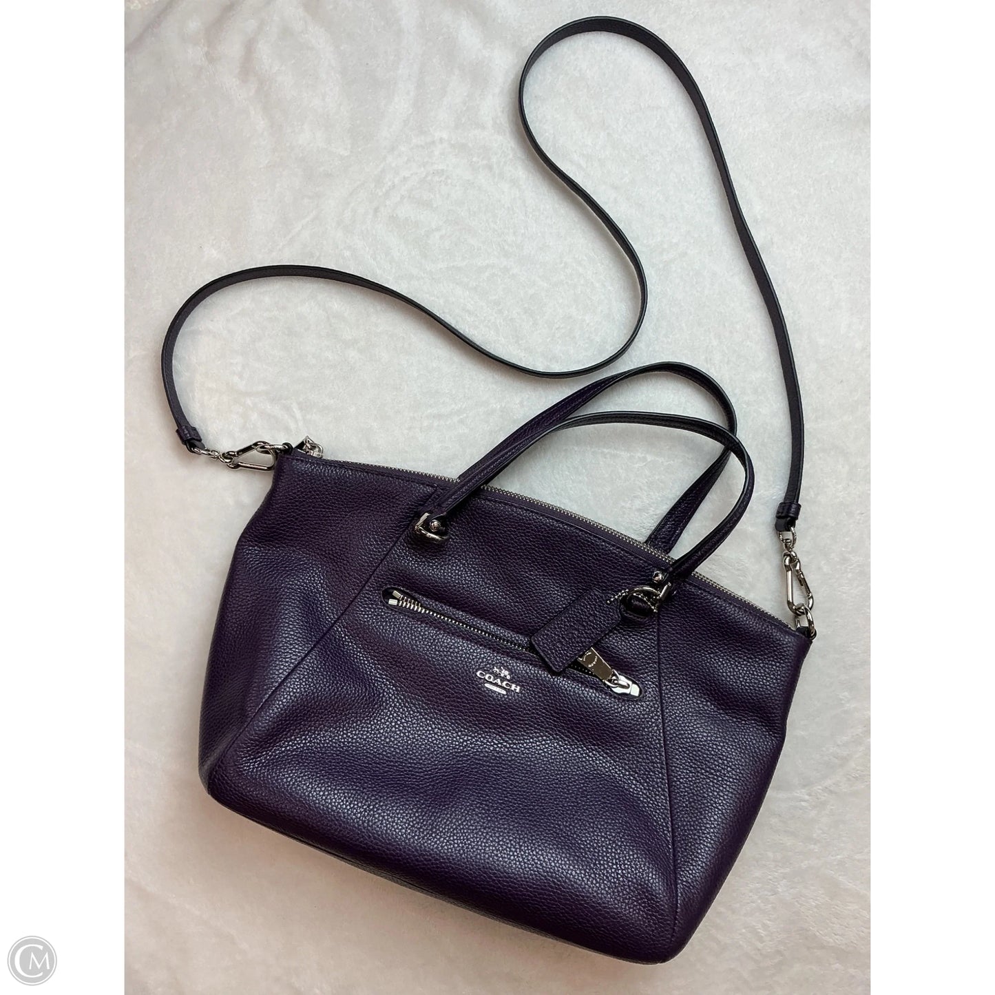 Handbag Designer By Coach, Size: Medium