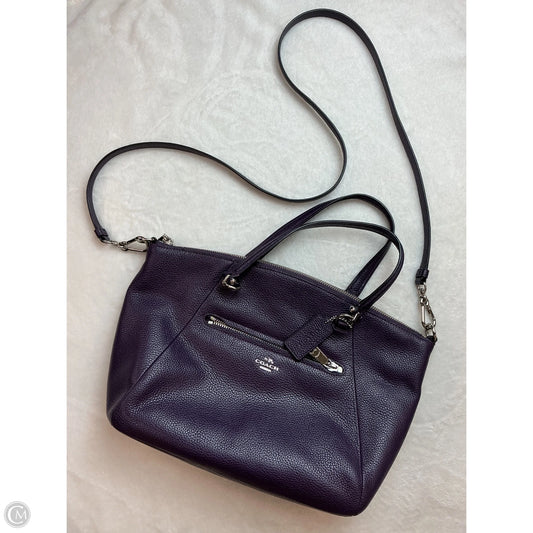 Handbag Designer By Coach, Size: Medium