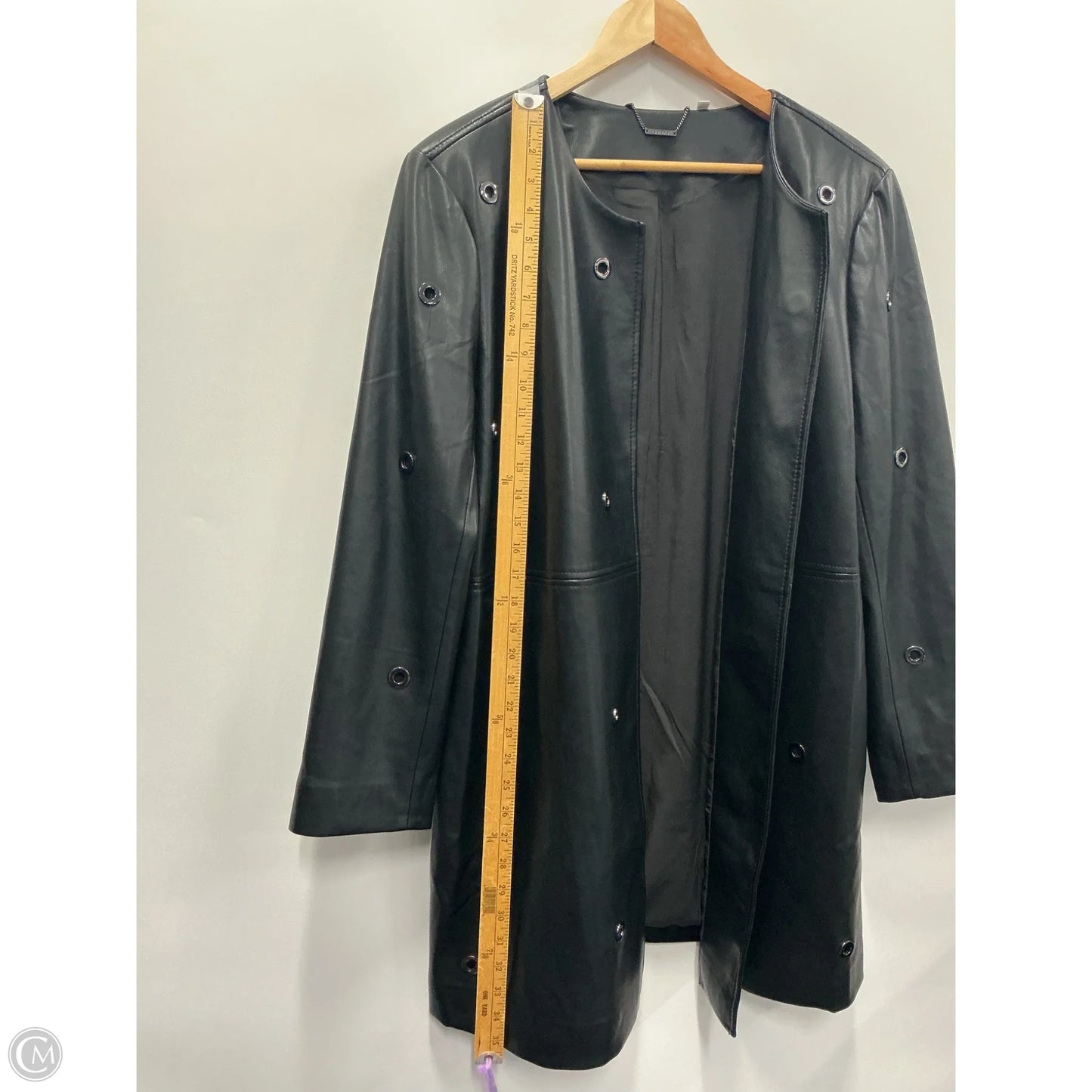 Jacket Other By Chicos In Black, Size: 18