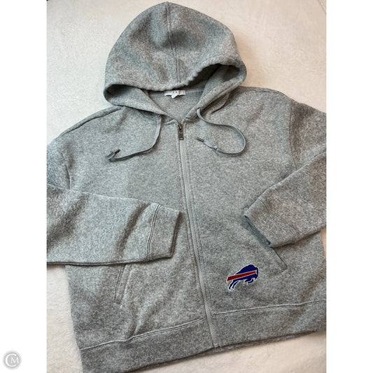 Sweatshirt Hoodie By Clothes Mentor In Grey, Size: Xxl
