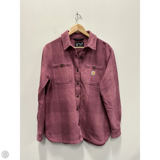 Jacket Other By Carhartt In Mauve, Size: M