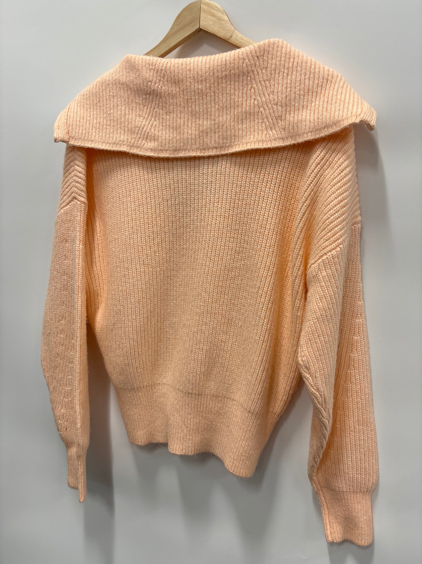 Sweater By White House Black Market In Peach, Size: L