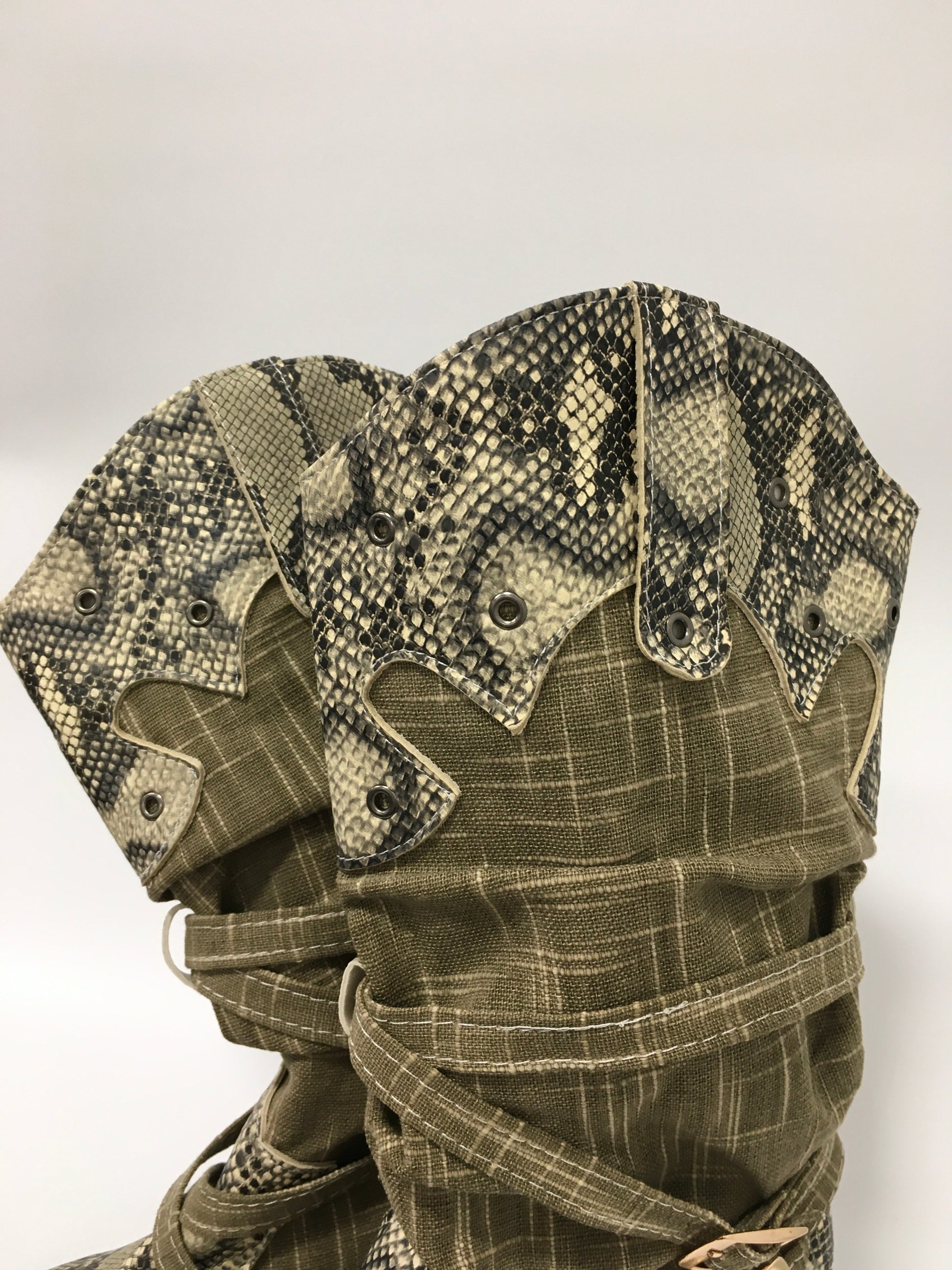 Boots Knee Heels By Clothes Mentor Size 10.5 Clothes Mentor West